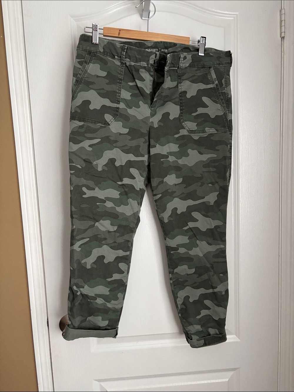 Camo Utility Cargo Pants - Green Camouflage